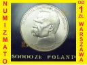 50000 zł, złotych 1988 JÓZEF PIŁSUDSKI stan 1/1-