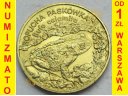 2 zł, złote 1998 Ropucha Paskówka, stan 1-/1
