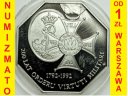 50000 zł złotych 1992 Virtuti Militari. Stan L/L-