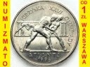 2 zł, złote 1995, Atlanta Zapasy, stan 1-