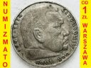 III Rzesza / Niemcy - 5 Marek 1935 r, Srebro