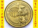 2 zł, złote 1999 Wstąpienie Polski do NATO stan 1