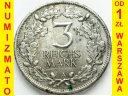 3 REICHSMARK Mark 1925 A RHEINLANDE