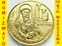 2 zł, złote 1999 Jan Łaski, stan 1-/1