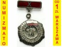 Medal X 10 lecia Polski Ludowej, nr 2