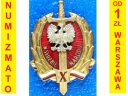 Medal Odznaka X Lat W Służbie Narodu