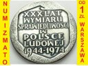 Medal XXX lat Wymiaru Sprawiedliwości 1974