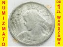 1 zł, złoty 1924 Kobieta i kłosy, żniwiarka, róg