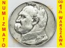 5 zł złotych Józef Piłsudski 1934. Stan 3