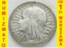 10 zł złotych Głowa kobiety bez znaku 1932 st. 2-