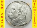 10 zł złotych Józef Piłsudski 1935. Stan 3+