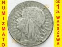 5 zł złotych Głowa kobiety ZN, Babka 1934, st. 3