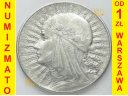 5 zł złotych Głowa kobiety znak ZN 1933 st 2-