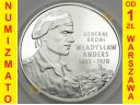 10 zł, złotych 2002 Władysław Anders, stan L