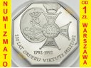 50000 zł złotych 1992 Virtuti Militari. Stan L-