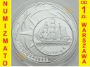 10 zł, złotych 2005 Żaglowiec Dzieje Złotego st. L