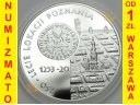 10 zł złotych 2003 Lokacja Poznania, stan L/L-
