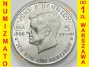 NIUE 5 Dollars Kennedy 1988 r . stan 1-