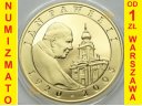 10 zł, złotych 2005 Jan Paweł II PLATEROWANA st.L