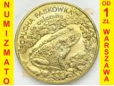 2 zł, złote 1998 Ropucha Paskówka, stan 1-