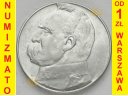 10 zł złotych Józef Piłsudski 1935. Stan 2-