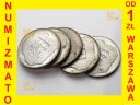 LOT 5 x 200 zł 1974 XXX LAT PRL INWESTYCJA SREBRO