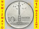 10 zł złotych 1966 MAŁA kolumna Zygmunta Stan 1-
