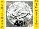 20 zł złotych 2009, Jaszczurka Zielona, stan L