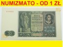 50 zł, złotych 1941, seria B, stan 2