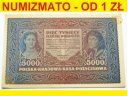 5000, 5.000 Marek Polskich 1920 II serja AO stan 3