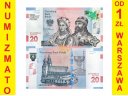 20 zł, złotych banknot 1050 rocznica Chrztu Polski