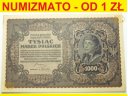 1000, 1.000 Marek Polskich 1919, serja AS, stan 3
