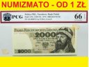 2000 zł, złotych 1979 Mieszko, seria AH UNC 66 EPQ