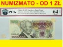 2000000 zł, złotych 1992, seria A z BŁĘDEM, 64 EPQ