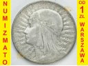 5 zł złotych Głowa kobiety, Polonia 1932 stan 3-