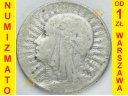 5 zł złotych Głowa kobiety ZN, Babka 1934, stan 3