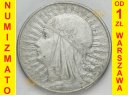 10 zł złotych Głowa kobiety 1932, bez znaku st. 3