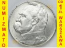 10 zł złotych Józef Piłsudski 1937. Stan 3