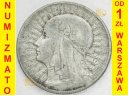 5 zł złotych Głowa kobiety, Polonia 1932 stan 3-