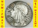 5 zł złotych Głowa kobiety znak ZN 1933 st 2-/3+