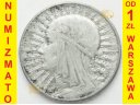 5 zł złotych Głowa kobiety ZN, Babka 1934, stan 3-