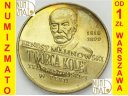 2 zł, złote 1999 Ernest Malinowski Peru, stan 1-