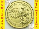 2 zł, złote 1999 Wstąpienie Polski do NATO st 1-/1