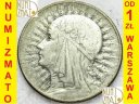 5 zł złotych Głowa kobiety znak ZN 1933 st 3- nr 2