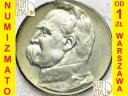5 zł złotych Józef Piłsudski 1934. Stan 3