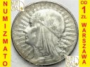 10 zł złotych Głowa kobiety 1932 ze znakiem st. 3+