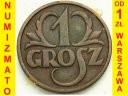 1 gr / grosz 1933, stan 3