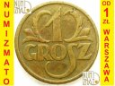 1 gr / grosz 1939, stan 3+