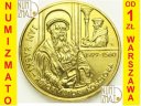 2 zł, złote 1999 Jan Łaski Reformator, stan 1-/1