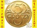 5 gr / groszy 1939, stan 2-